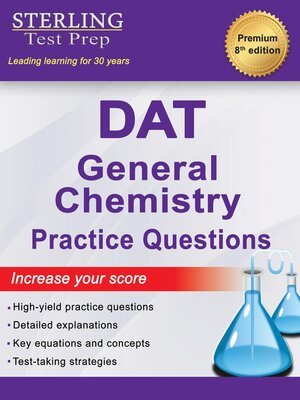 cover image of DAT General Chemistry Practice Questions